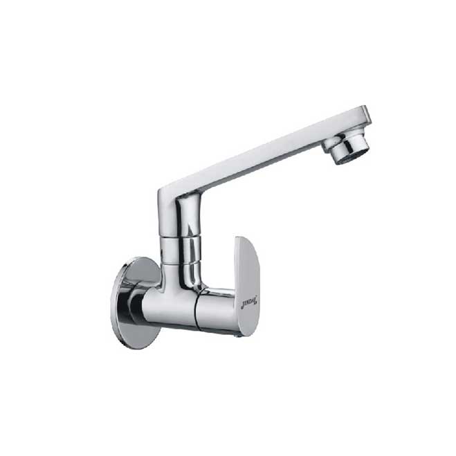 Sink Cock with Swinging Spout
