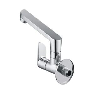 Sink Cock with Swinging Spout