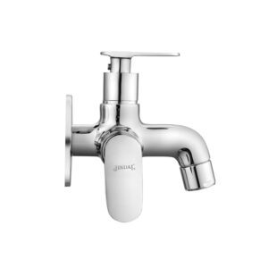 2 in 1 Bib Cock with Wall Flange