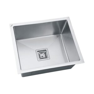 Handmade Single Bowl Stainless Steel 18x16x9 Inch Kitchen Sink