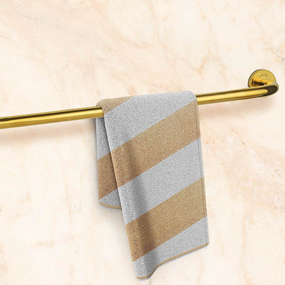 24 Inch BrassTowel Rod/Towel Holder for Bathroom