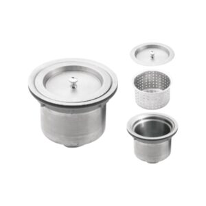 Sink Waste with Long Basket S.S. Matt 4”