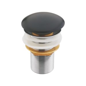 2221W Waste Coupling Black/White  Marble FT