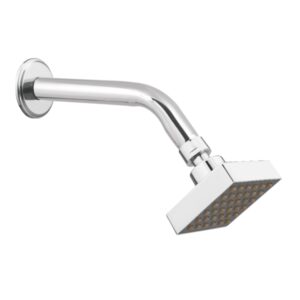New Aqua (3” x 3”) Bend Shower with 9” SS CP Arm with Flange