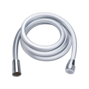 6409PVC Flexible Square Shower Tube Matt 6409 1 mtr. (15x1000mm)