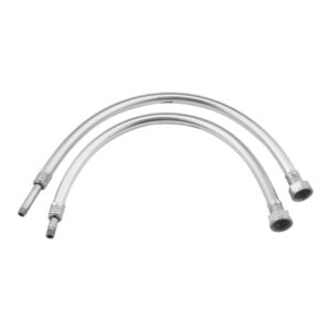 Legs for Centre Hole Basin Mixer SS 304 Braided (RS/Pair)