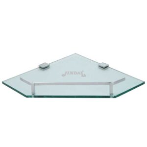 Aegis Corner Glass Shelf 10”x10”/8195