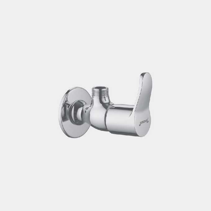 Angle Cock with Wall Flange