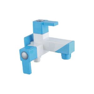2 in 1 Bib Cock with Wall Flange