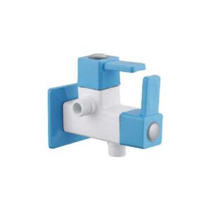 2 in 1 Angle Cock with Wall Flange
