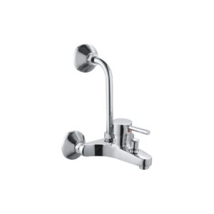 Single Lever Wall Mixer with Bend