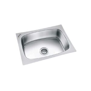 Single Bowl Sink Stainless Steel 20” x 17” x 9” inch